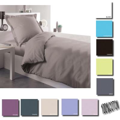 Housse de couette - 140x200cm - 100% coton - 57 fils