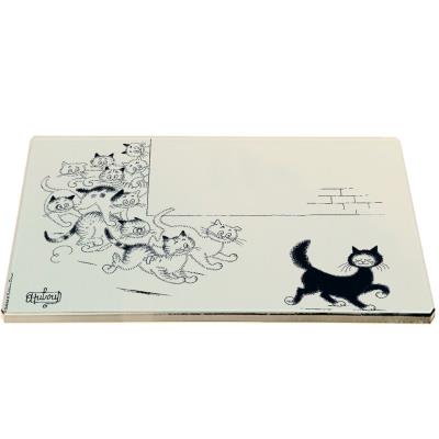Surface à découpe Les Chats de Dubout en groupe