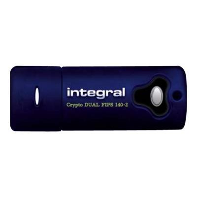 Integral Crypto Dual FIPS 140-2 - USB-flashstation - 64 GB