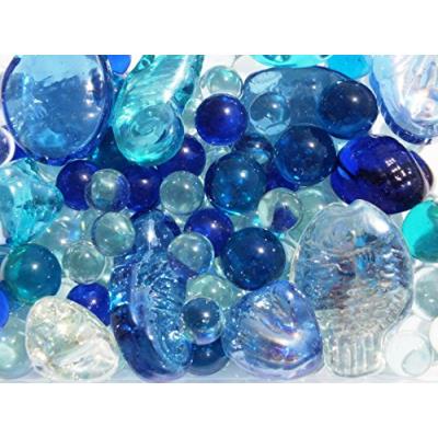 Déco Marine 130 Billes - Boite de billes pour le jeu ou la décoration