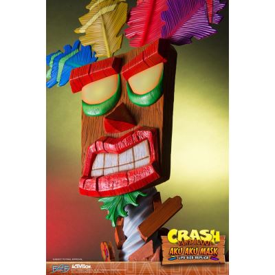 Figurines De Collection Crash Bandicoot, Masque, Jeu De Société