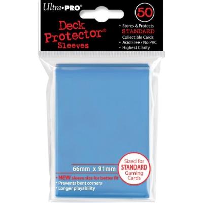 Ultra pro - 330484 - jeu de cartes - housse de protection - bleu claire - 50 pièces - d12