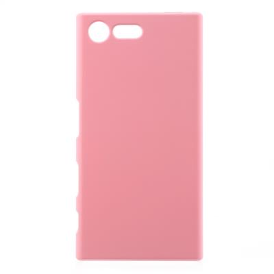 Coque Rubber Coating rigide pour Sony Xperia X Compact - Rose