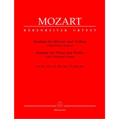 Partitions classique BARENREITER MOZART W.A. - PREMIERES SONATES VIENNOISES - VIOLON, PIANO Violon