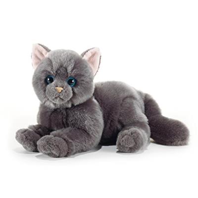 Plush & company - 15850 - peluche - mignonne - gatta chartreux - 32 cm