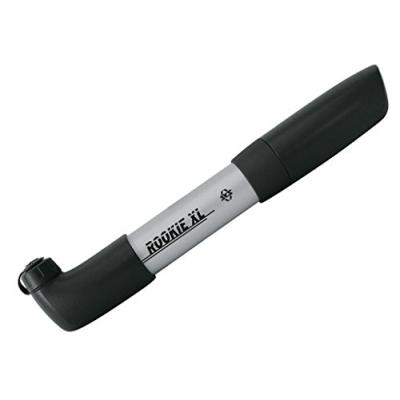 Sks mini pompe de vélo pour enfant rookie xl support pour toutes les valves argent