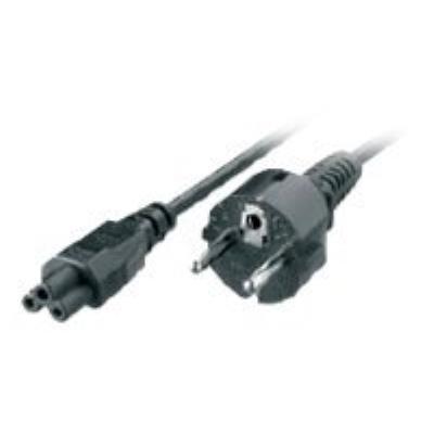 Equip Hochwertiges Netzkabel, C5 auf Schuko, 1.8m