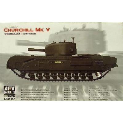 AFV Club - Char moyen britannique Churchill Mk V (Mortier 95mm/L23 Howitzer)