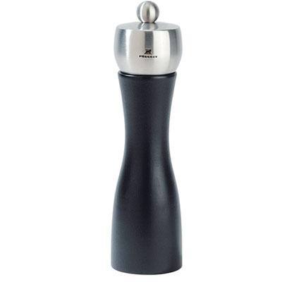 Peugeot - Moulin à poivre manuel en bois et inox couleur noir 15 cm