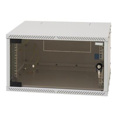 Equip Flat Pack - behuizing voor patchpaneel - 6U - 19