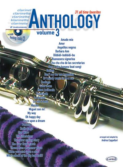 ANTHOLOGY CLARINET VOL.3 +CD