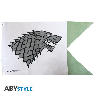 Game of thrones - drapeau stark (7020) abydct015