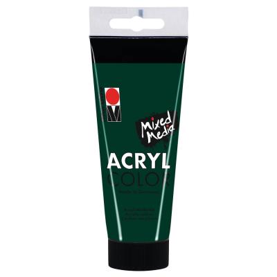 Marabu - Tube AcryColor Couleur Vert Sapin - 100ml