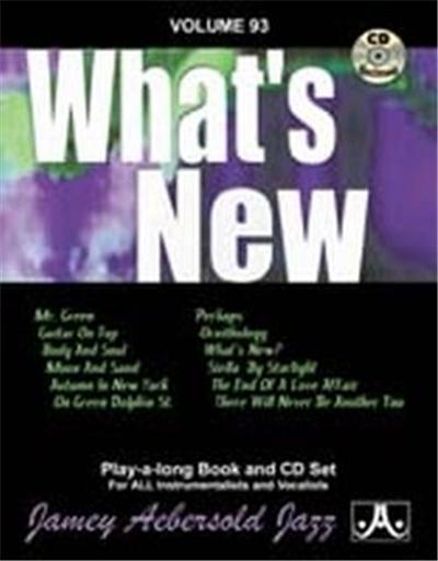 AEBERSOLD 93 WHAT'S NEW +CD