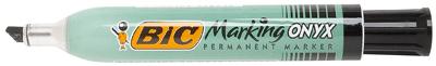 Bic - Marqueur Onyx Geant 1591 Biseaute Noir