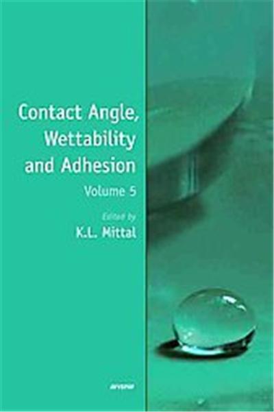 Contact Angle, Wettability and Adhesion, Contact Angle, Wettability and Adhesion