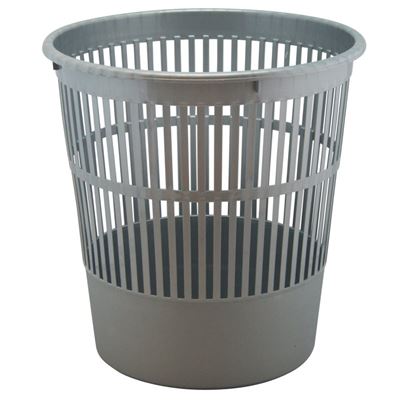 Poubelle, Corbeille Papier 16 Litres Grise