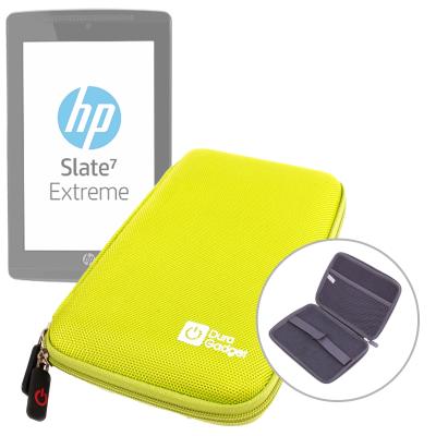 Etui coque rigide vert pour HP Slate 7 Extreme, Alcatel One Touch Fire 7