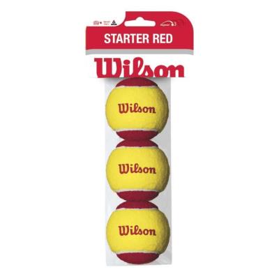 Wilson stage 3 lot de 36 balles de tennis pour débutant rouge