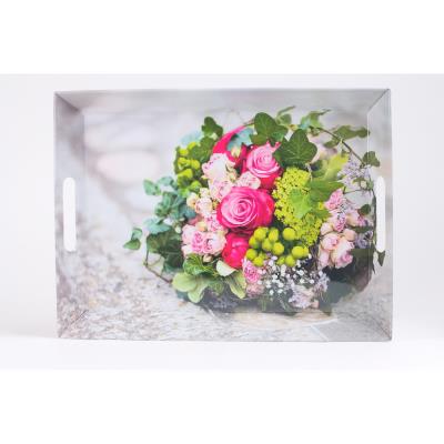 EMSA 0000513712 CLASSIC PLATEAU MÉLAMINE FLOWER BOUQUET 50 X 37 CM