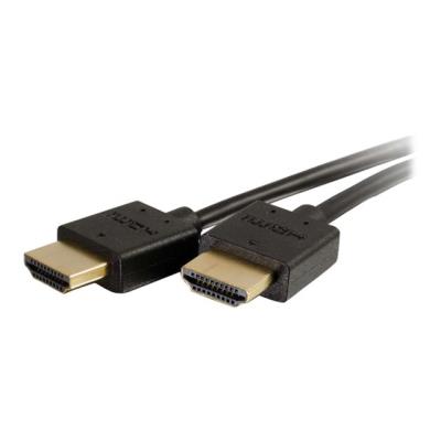 C2G Ultra Flexible High Speed HDMI Cable with Low Profile Connectors - HDMI met ethernetkabel - 90 cm