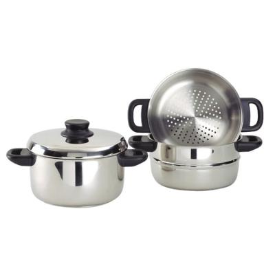 Baumalu - Combiné Vapeur Inox 24 cm