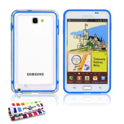 Bumper ORIGINAL Bleu , Hybrid,  de MUZZANO pour SAMSUNG GALAXY NOTE