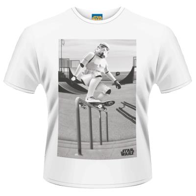 Star Wars - T-Shirt Storm Trooper Skater (S)