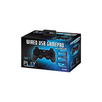 Contrôle des jeux Ewent PL3330 USB 2.0 PS3/PC Noir