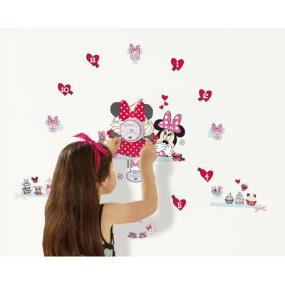 Stickers horloge Minnie