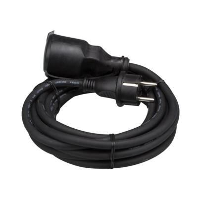 Rallonge en caoutchouc - 5 m - 3g1.5 velleman ec05r15