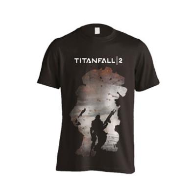 Titanfall 2 T-Shirt Regie Silhouette (XXL)
