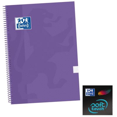 Oxford Bloc Soft touch 90gr A4 80 feuilles Quadril