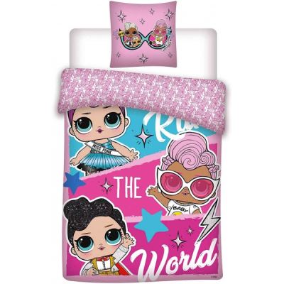 LOL Surprise Rock - Parure de Lit Enfant - Housse de Couette