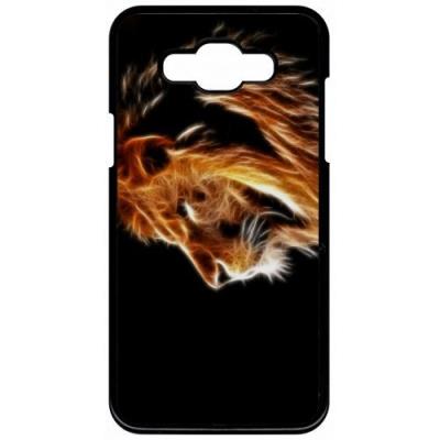 Coque samsung galaxy grand 3 tete de lion aerographe
