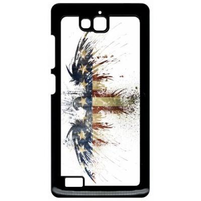 Coque huawei honor 3c et 3c 4g aigle americain grunge