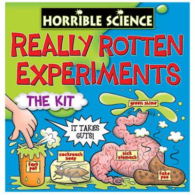 Horrible Science - Really Rotten Experiments - Kit Expériences Avariées - Version Anglaise