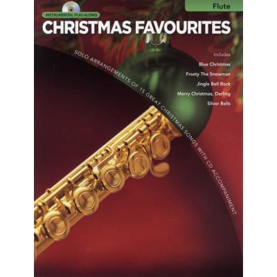 Partitions variété, pop, rock... HAL LEONARD Instrumental Play-Along - Christmas Favourites - FLUTE Vents