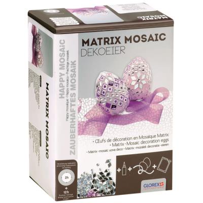 Oeuf à décorer kit mosaïc Matrix