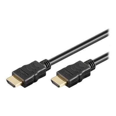 M-CAB HDMI Hi-Speed Kabel with Ethernet - HDMI-kabel met ethernet - HDMI male naar HDMI male - 5 m - zwart