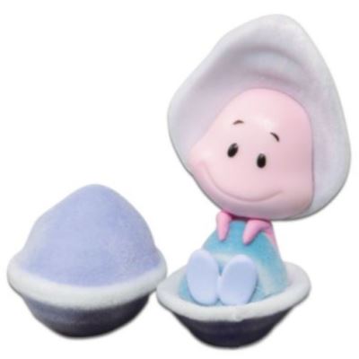Banpresto Disney Alice au Pays des Merveilles : Huîtres gonflables en peluche 4 cm