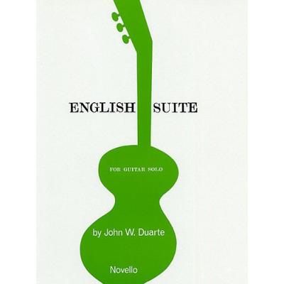 Partitions classique NOVELLO JOHN W. DUARTE - ENGLISH SUITE - GUITAR Guitare