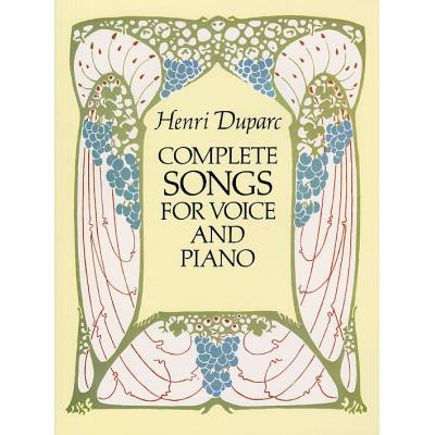 Complete Songs for Voice and Piano