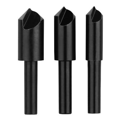 Bosch 2609255124 Lot De 3 Fraises Coniques 1 Biseau