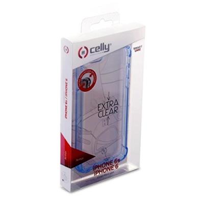 Celly armor coque pour iphone 6s bleu clair armor700lb