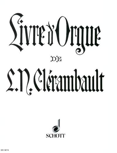 LIVRE D'ORGUE GUILMANT