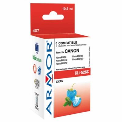 Armor K12562 - cyaan - inktcartridge (alternative for: Canon CLI-526C)