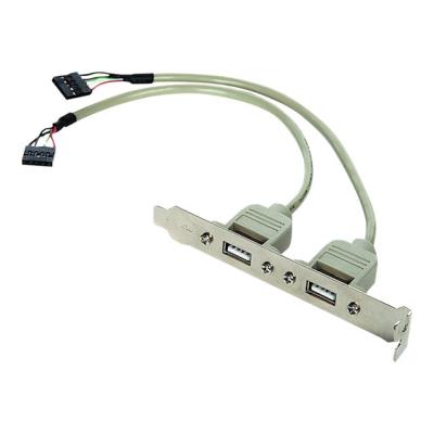 Gembird CC-USB-RECEPTACLE - USB-paneel - 25 cm