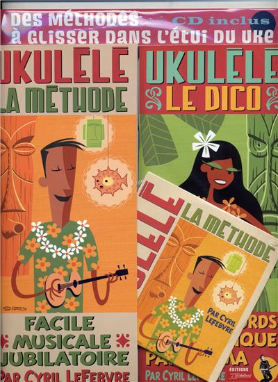 UKULELE PACK LA METHODE/LE DICO +CD