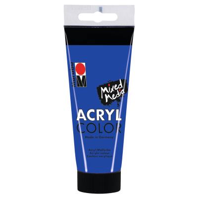 Marabu - Tube AcryColor Couleur Bleu Outreme - 100ml